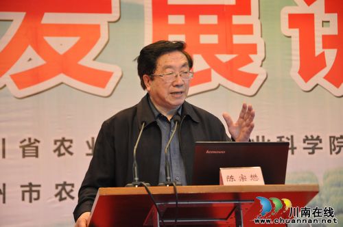 四川茶产业发展专题讲座在泸州举行(图2)