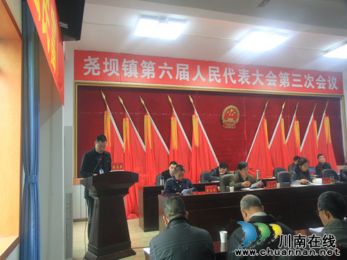 尧坝镇：召开第六届人民代表大会第三次会议(图2)