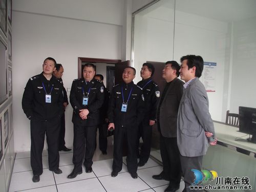 四川省劳教局对泸州市劳教（强戒）所安全工作进行检查(图2)