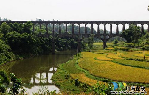 四川省旅游规划研究院莅泸调研泸县奇峰渡槽