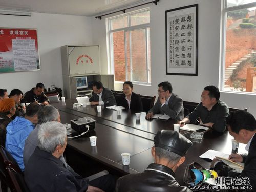 泸州市委组织部到纳溪区调研基层党建工作