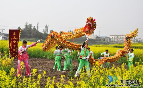 泸州龙马潭区金龙乡生态旅游升级：感受别样春