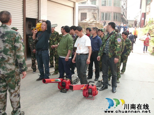 水尾镇：贴近实战忙练兵　未雨绸缪思安全