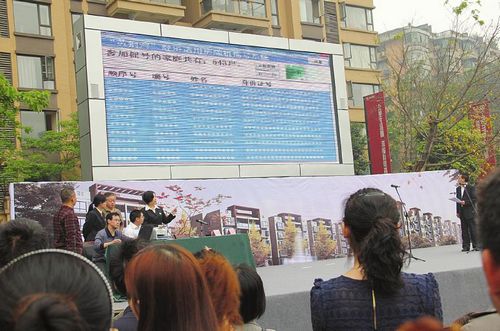 自贡今年首批经适房公开摇号 325个中低收入家庭中签(图1) 自贡今年首批经适房公开摇号 325个中低收入家庭中签(图1)