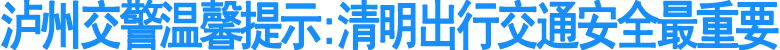 清明出行交通安全最重要(图1)