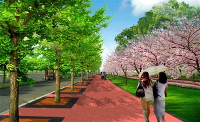 内江:打造特色休闲大街&nbsp;5月底大千路大美亮相(图3)