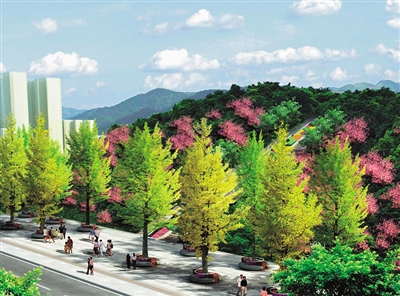 内江:打造特色休闲大街&nbsp;5月底大千路大美亮相(图4)