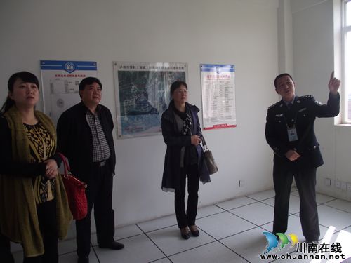 泸州市财政局到泸州市劳教（强戒）所调研劳教（强戒）经费保障工作(图1)