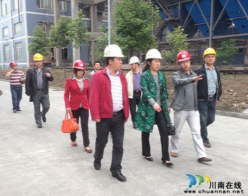 泸州市新经济组织党委深入园区企业实地调研