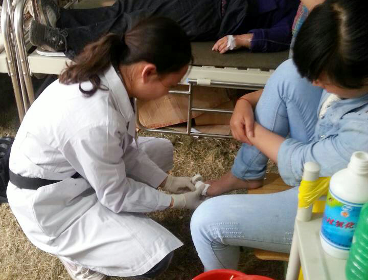 泸医附院救援前线报道(十三)(图5) 泸医附院救援前线报道(十三)(图5)