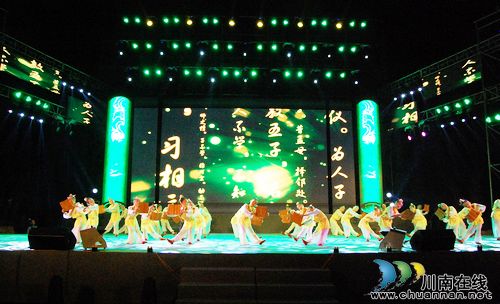 泸州:社区文艺汇演 吸引万人观看(图4) 泸州:社区文艺汇演 吸引万人观看(图4)