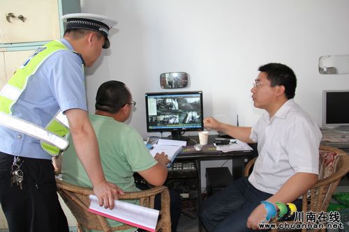 泸县交通运输检查组到喻寺镇检查指导安全运输工作(图1)