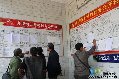 尧坝镇：上湾村坚持“三化”主动抓实党务村务公开工作(图1)