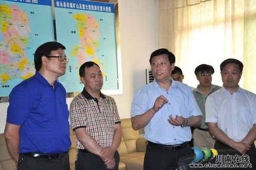 曹建国带队检查叙永县煤矿停产整顿工作(图2)