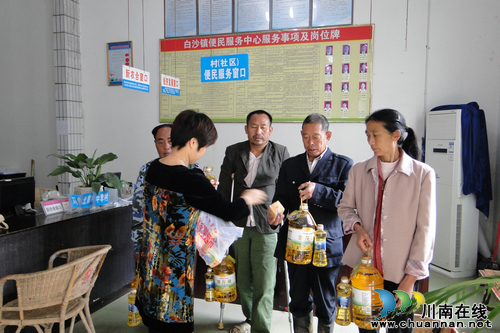 白沙镇：在“助残日活动”中创先争优(图2)