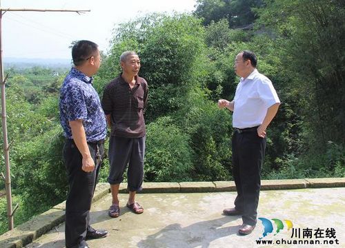 云龙镇：巡查地质灾害隐患点&nbsp;确保群众生命财产安全(图1)