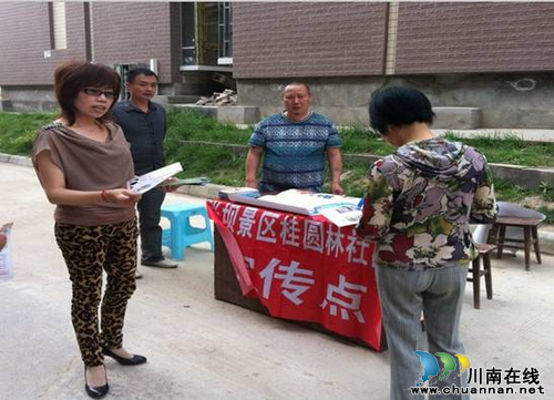 桂圆林社区：开展“中国梦”宣传教育活动(图1)