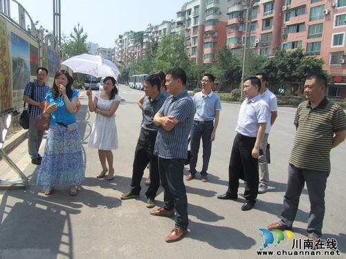 泸州市城乡环境治理办到合江县调研(图1)