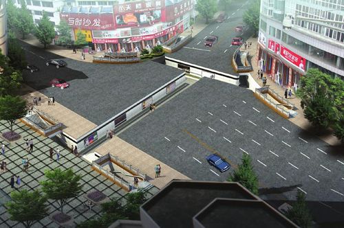 宜宾翠屏天桥将改建为地下通道&nbsp;道路更通畅