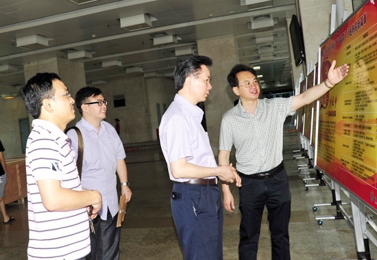 省卫生厅领导督导泸医附院“中国梦”教育…(图1)
