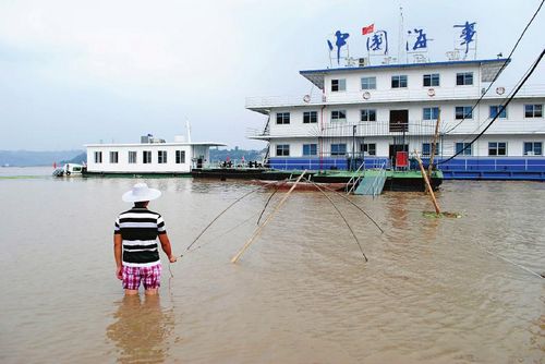 川南暴雨来袭洪峰过境&nbsp;长江航道开始跑大船(图1)