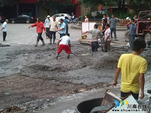 白米乡：战高温，民生工程进入攻坚阶段