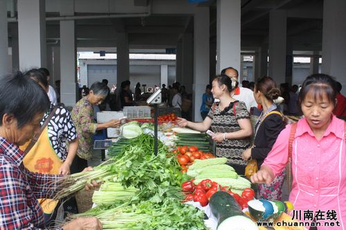 海潮镇：新型农贸市场一期开业运营