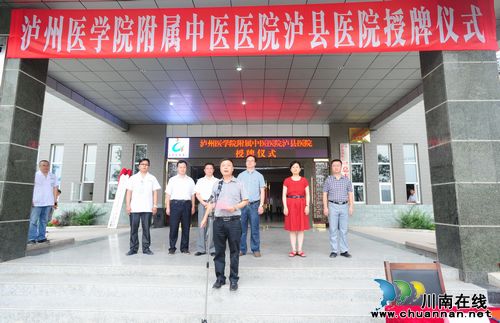 泸医中医院泸县医院授牌暨远程会诊启动(图2)