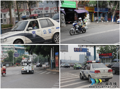 创建省级文明城市&nbsp;泸州交警不遗余力(图2)