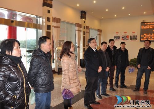 泸州市民政局到泸州市殡仪馆开展慰问活动(图1)