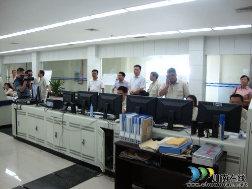 泸州市委组织部莅临合江园区调研指导人才建设工作(图1)