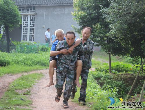 兆雅镇：举行山洪地质灾害抢险救灾应急演练