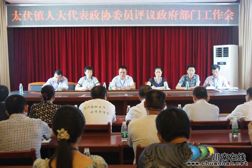 太伏镇：工作做得好不好&nbsp;人大代表来评议(图1)
