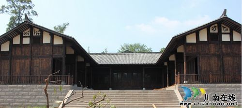 泸州:张坝桂圆林旅游区张家大院即将呈现(图1) 泸州:张坝桂圆林旅游区张家大院即将呈现(图1)