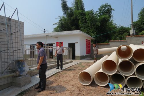 江阳区开展新建污水处理站工程督查工作(图1) 江阳区开展新建污水处理站工程督查工作(图1)