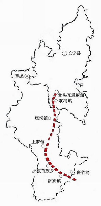宜宾市今年内将开工四条高速路(图3)