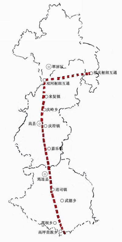 宜宾市今年内将开工四条高速路(图2)