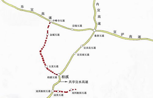 宜宾市今年内将开工四条高速路(图4)