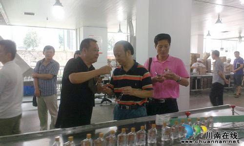 省国税局货劳处领导调研龙马潭区酒类税收工作(图1) 省国税局货劳处领导调研龙马潭区酒类税收工作(图1)