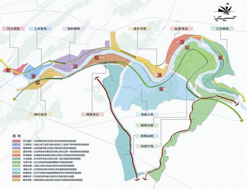 宜宾市环长江旅游景观大道规划设计展最美宜宾(图1)