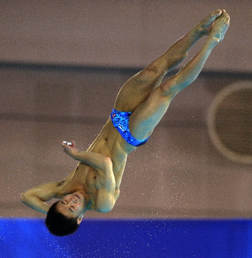 泸州男儿杨健：全运会10米跳台技压群雄（图）(图5)