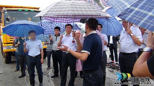 泸州市委副书记曹建国到叙永江门镇调研重点项目推进情况(图1)