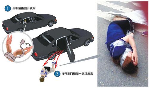微信交友遭绑 自贡主妇掰断戒指划破胶带跳车(图1) 微信交友遭绑 自贡主妇掰断戒指划破胶带跳车(图1)