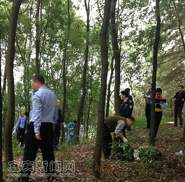 宜宾白塔山发现两具尸体&nbsp;疑为夫妻(图1)
