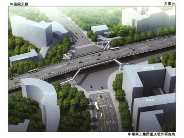 泸州江阳路拟建上跨式立交桥(图1) 泸州江阳路拟建上跨式立交桥(图1)