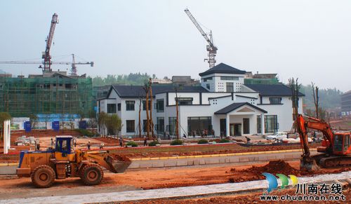 泸州云溪温泉项目有序推进&nbsp;明年1月开门迎客(图2)