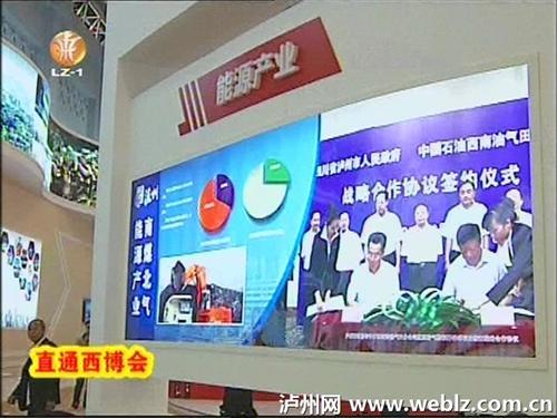 西博会泸州展馆"艳压群芳"&nbsp;&nbsp;参展企业备受青睐(图3)