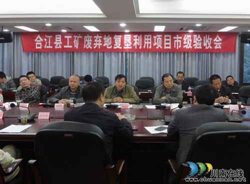 合江县3个工矿废弃地复垦利用试点项目顺利通过市级验收(图1) 合江县3个工矿废弃地复垦利用试点项目顺利通过市级验收(图1)