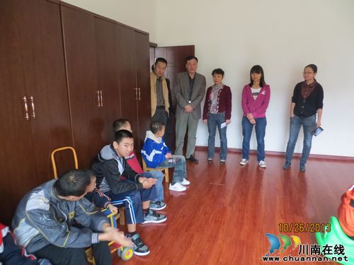 民政部社会福利司儿童福利处调研泸州市儿童福利院(图1)