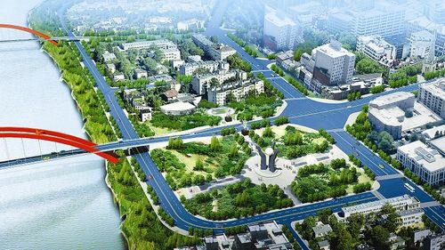 宜宾南门桥南桥头改头换面&nbsp;明年4月30日前完工(图1)